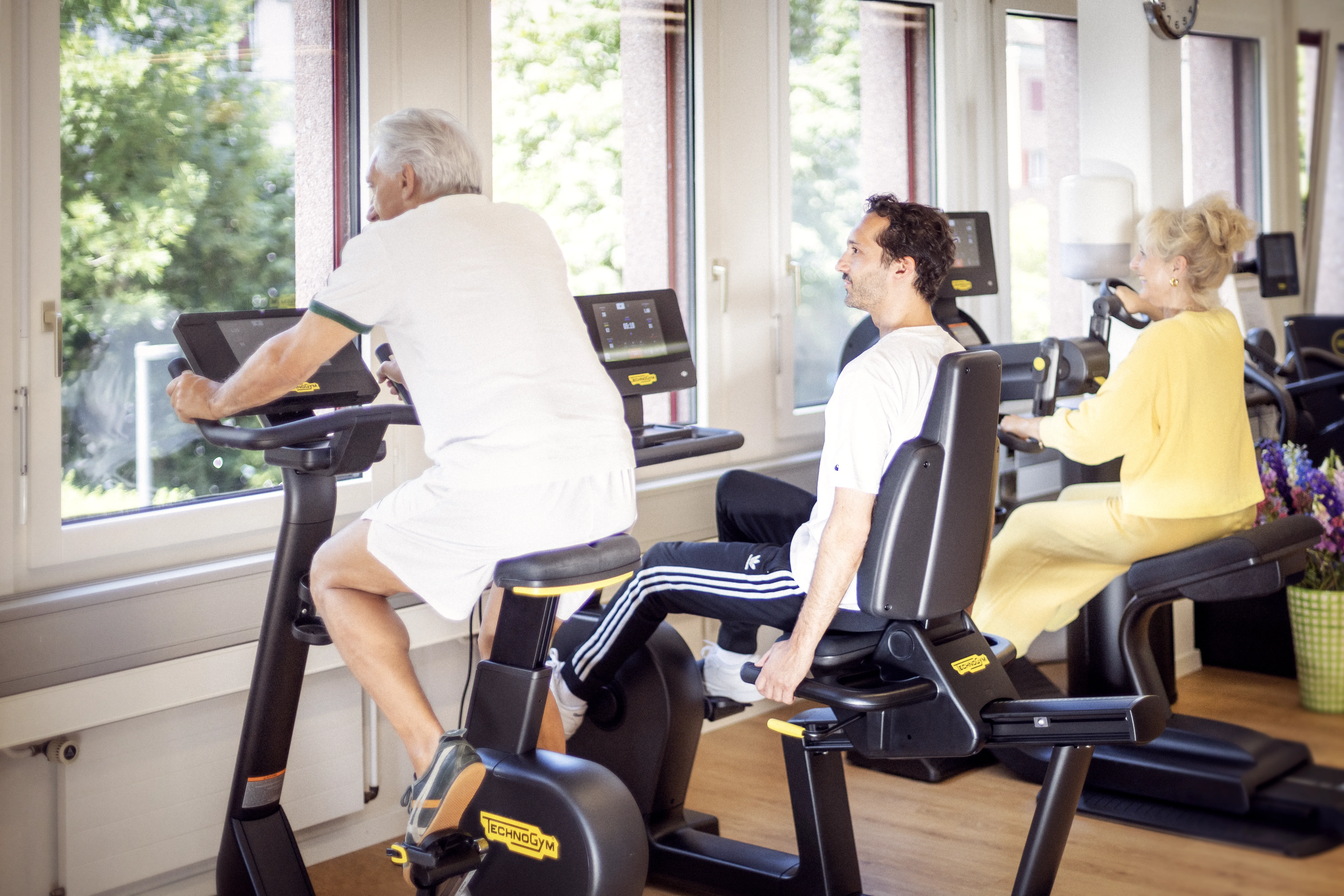 Patent:innen beim Training