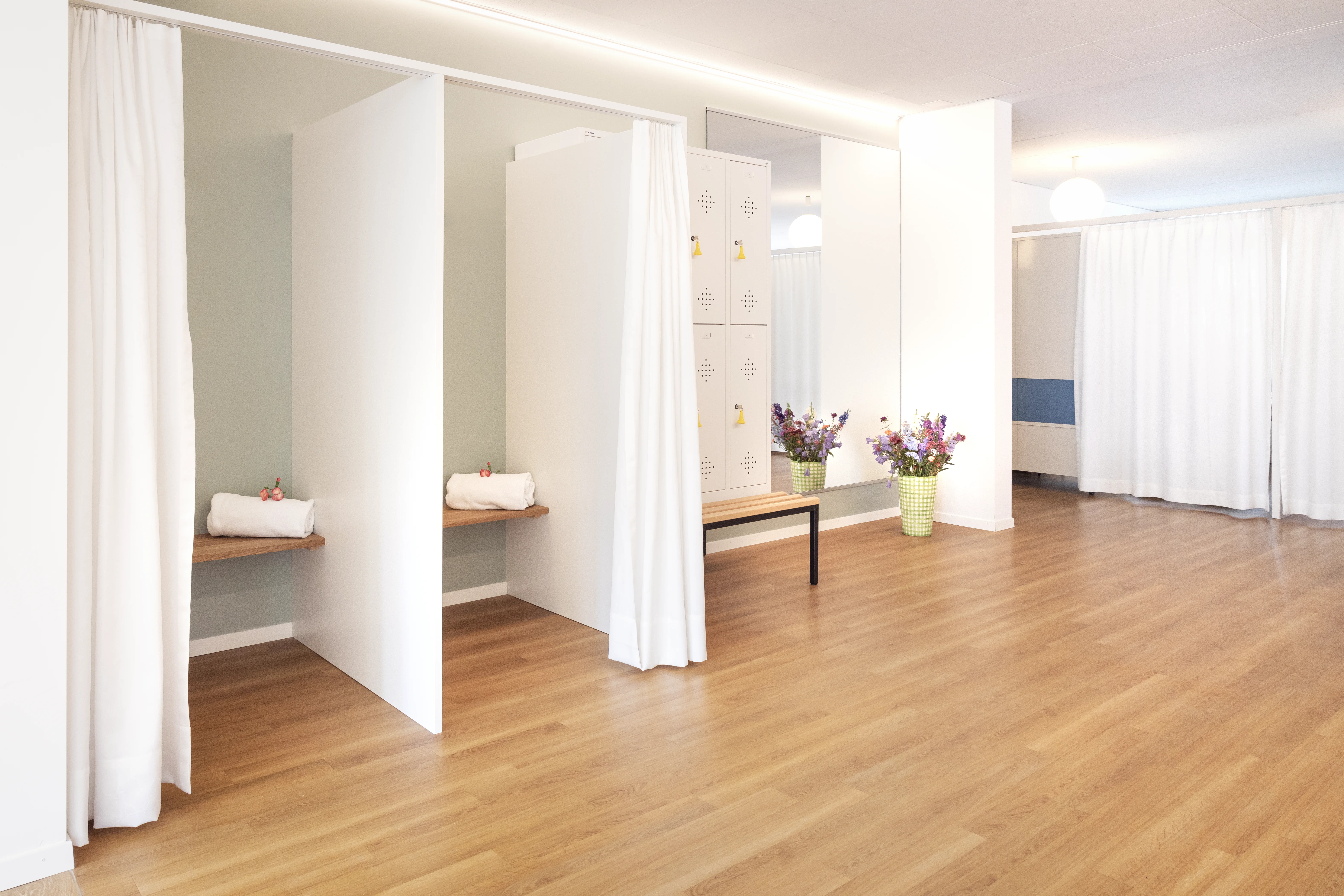 Kojen der Physiotherapie­praxis