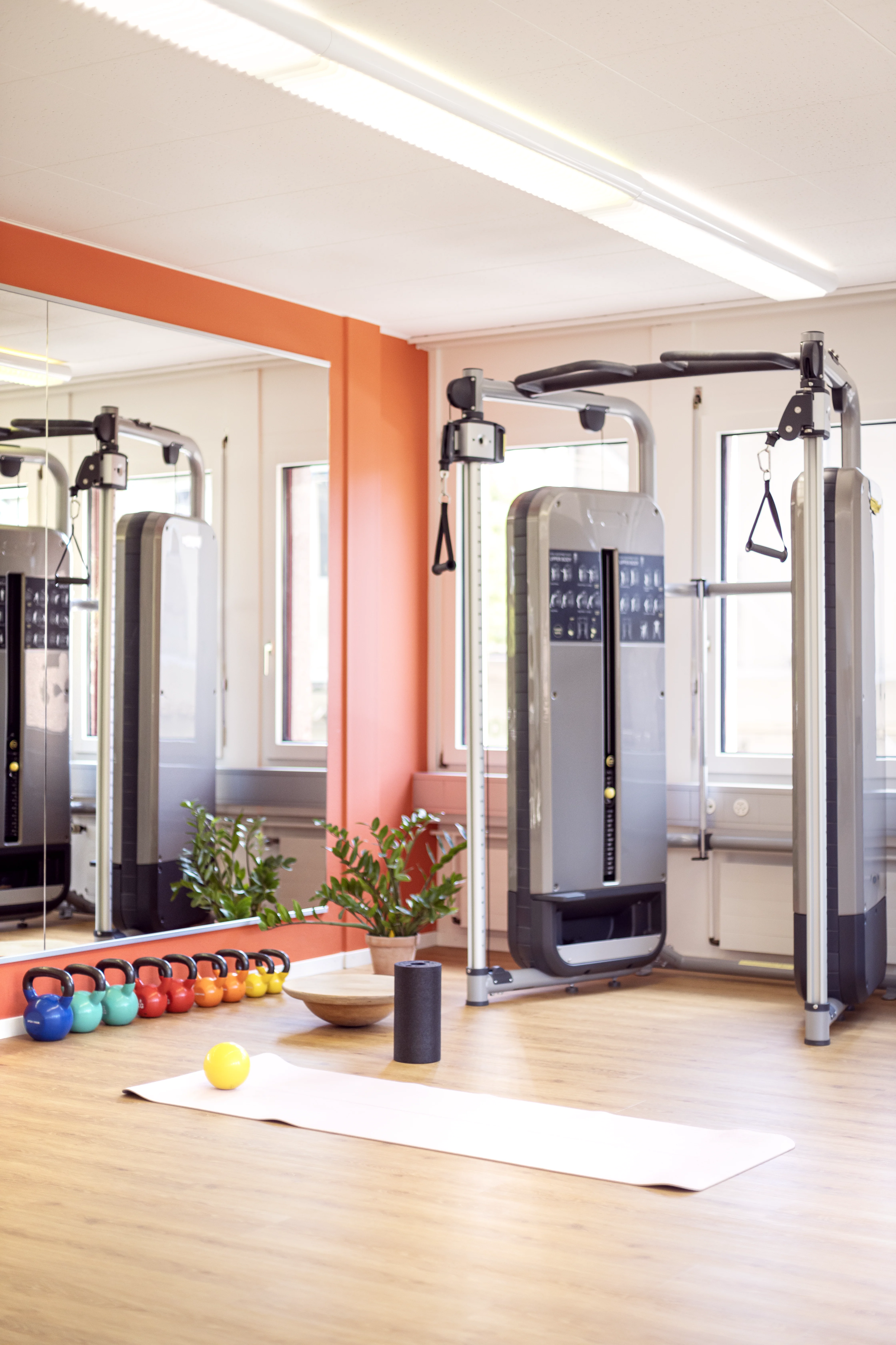 Trainingsgeräte der Physiotherapie­praxis