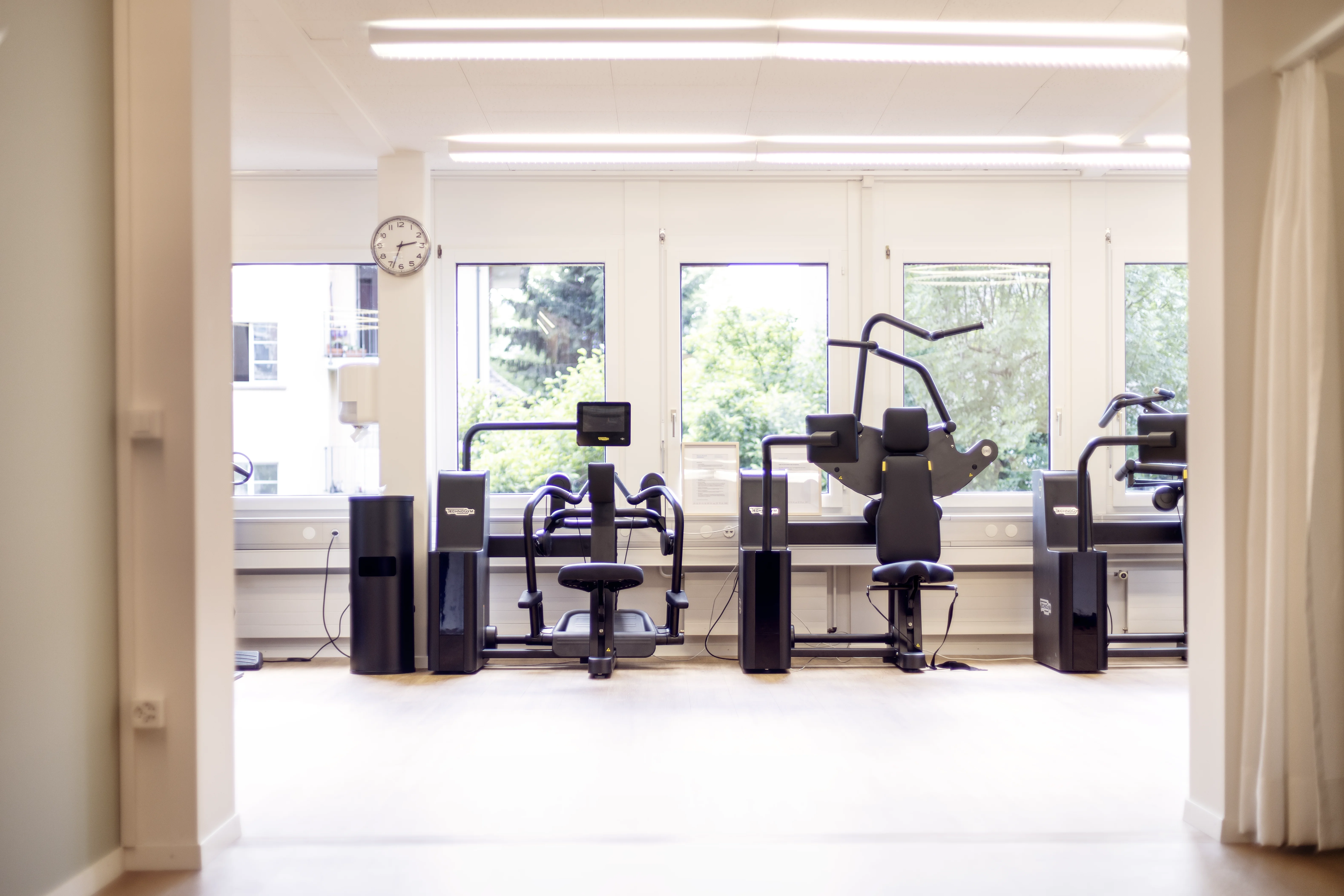 Trainingsgeräte der Physiotherapie­praxis