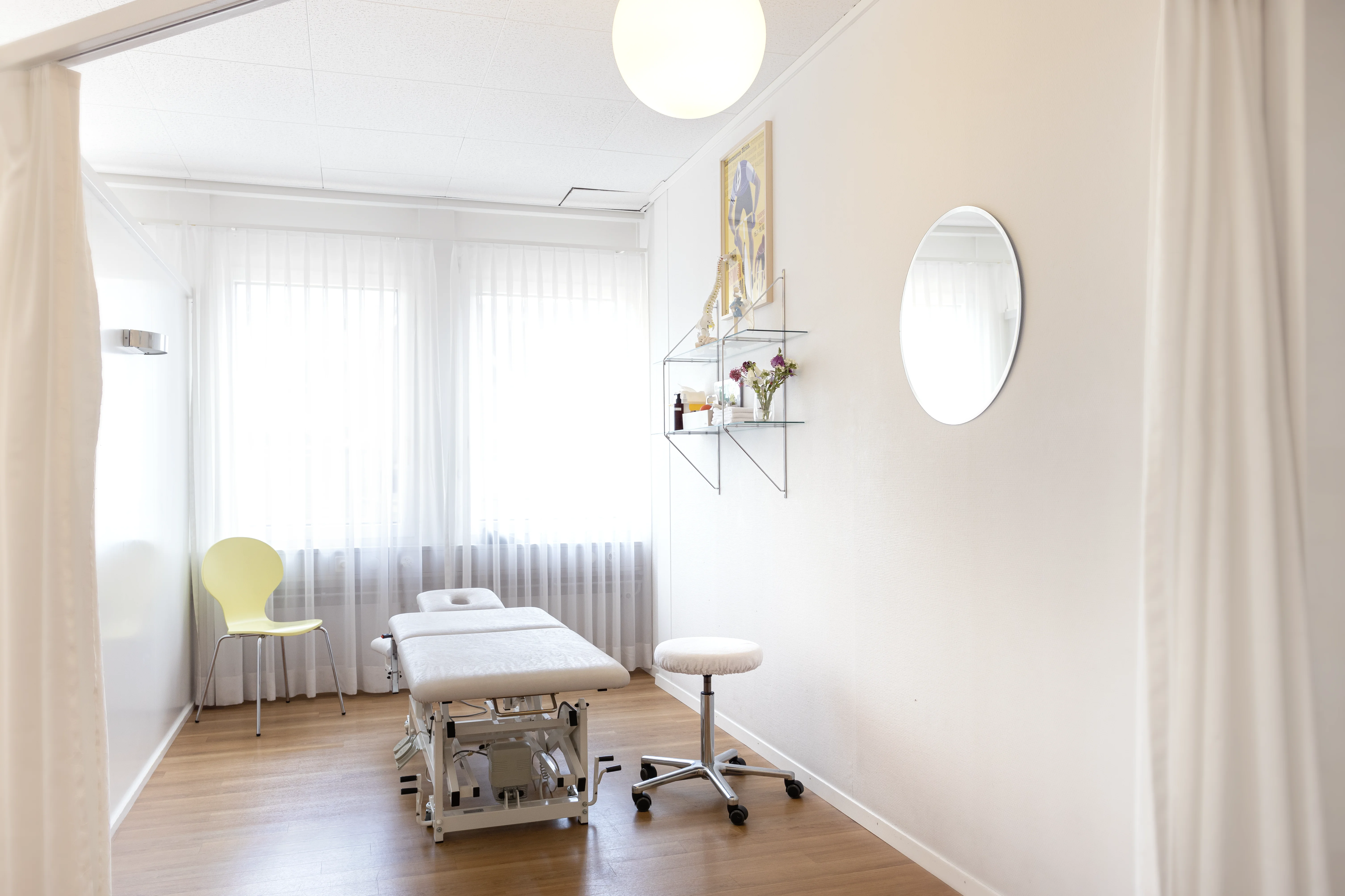 Behandlungsraum der Physiotherapie­praxis